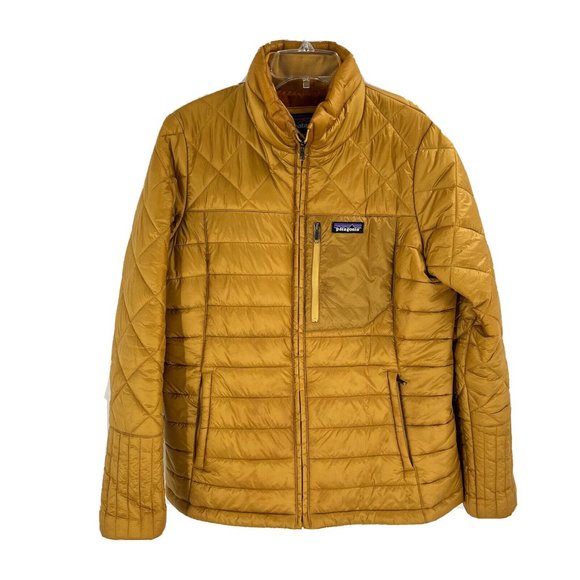 Patagonia Jackets & Blazers - Patagonia Radalie Gold Yellow Snow Jacket Womens Sz Large